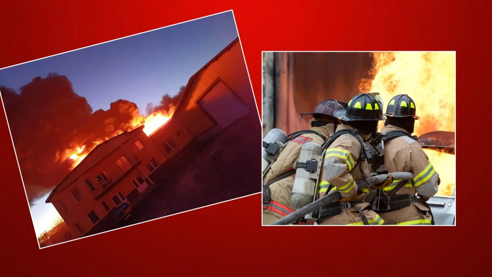 požiar, Moravský Svätý Ján