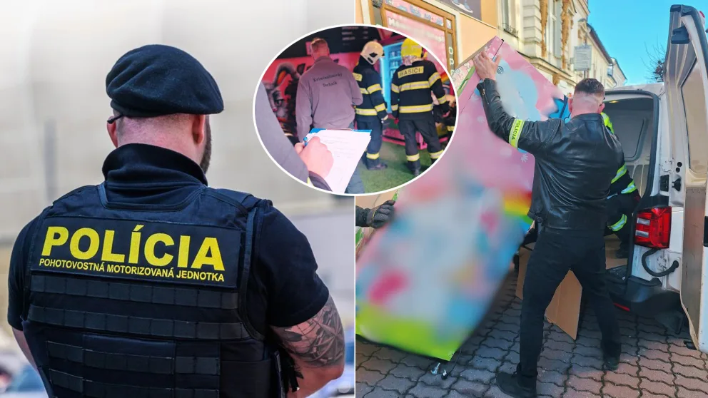 podozrivé látky automat