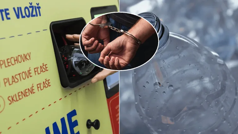 flaše podvod muž putá