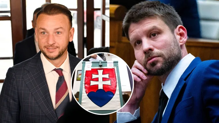 Matúš Šutaj Eštok (vľavo) a Michal a Michal Šimečka (vpravo).