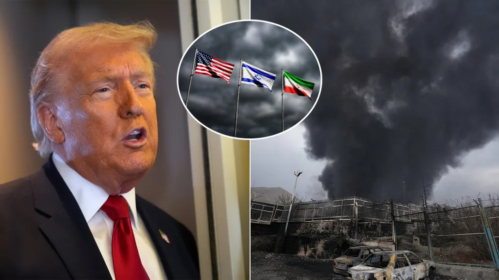 Trump vojna v Izraeli