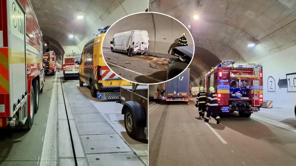 tunel Višňové nehoda