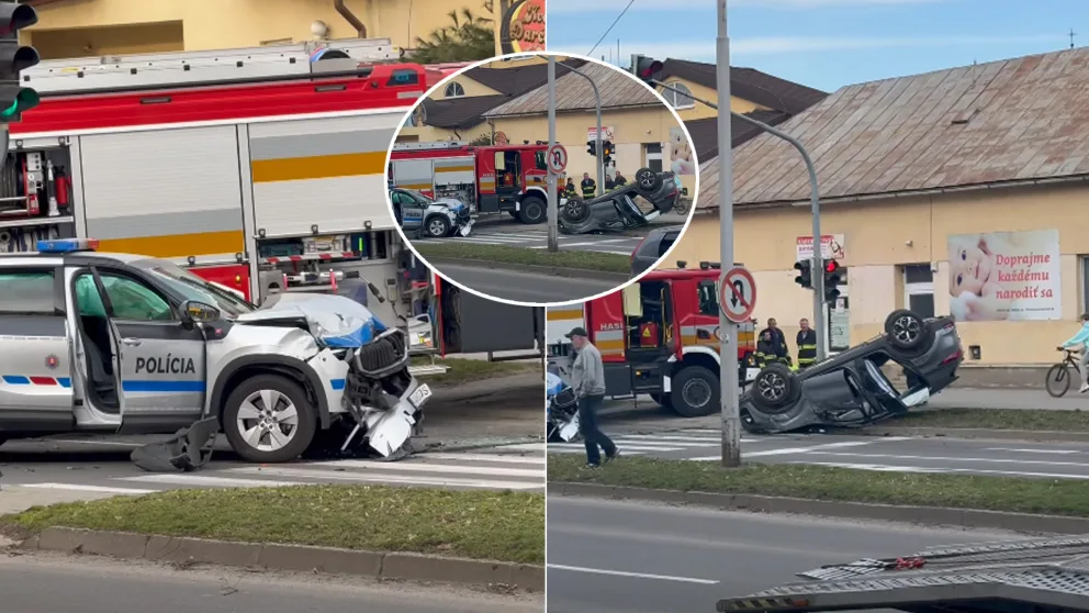 nehoda v Michalovciach