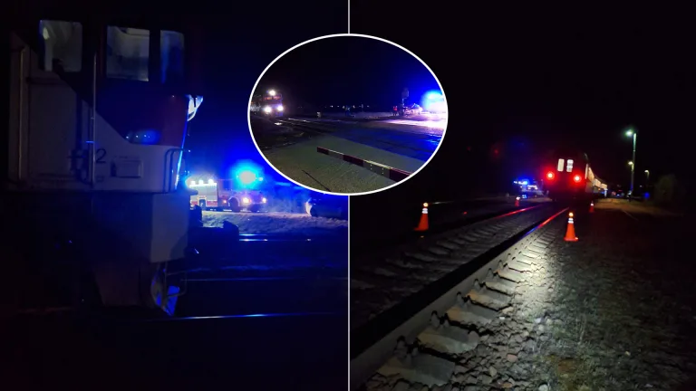 Brzotín nehoda vlak osoba