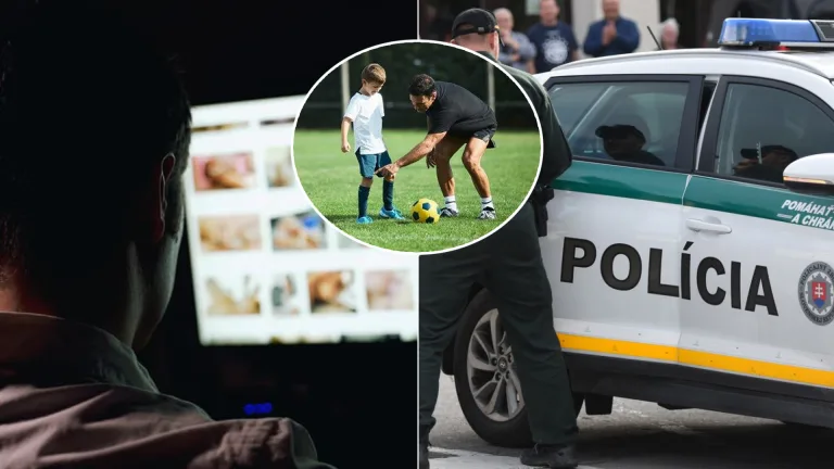 polícia futbal tréner